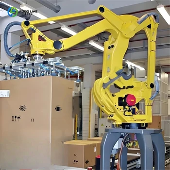 Braccio Robotico Industriale a 4 Assi Personalizzato, Sistema Automatico di Pallettizzazione e Disimballaggio