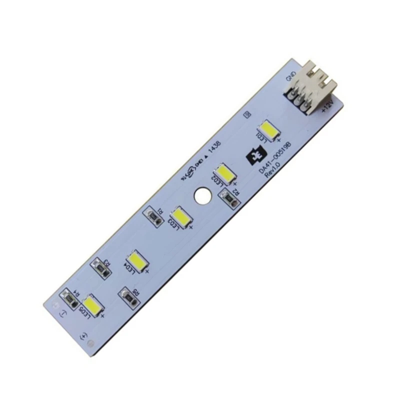Freezer Lighting Strips DA41-00519B DA41-00519A for Refrigerator Freezer LED Light Replacement Easy Installation M4YD