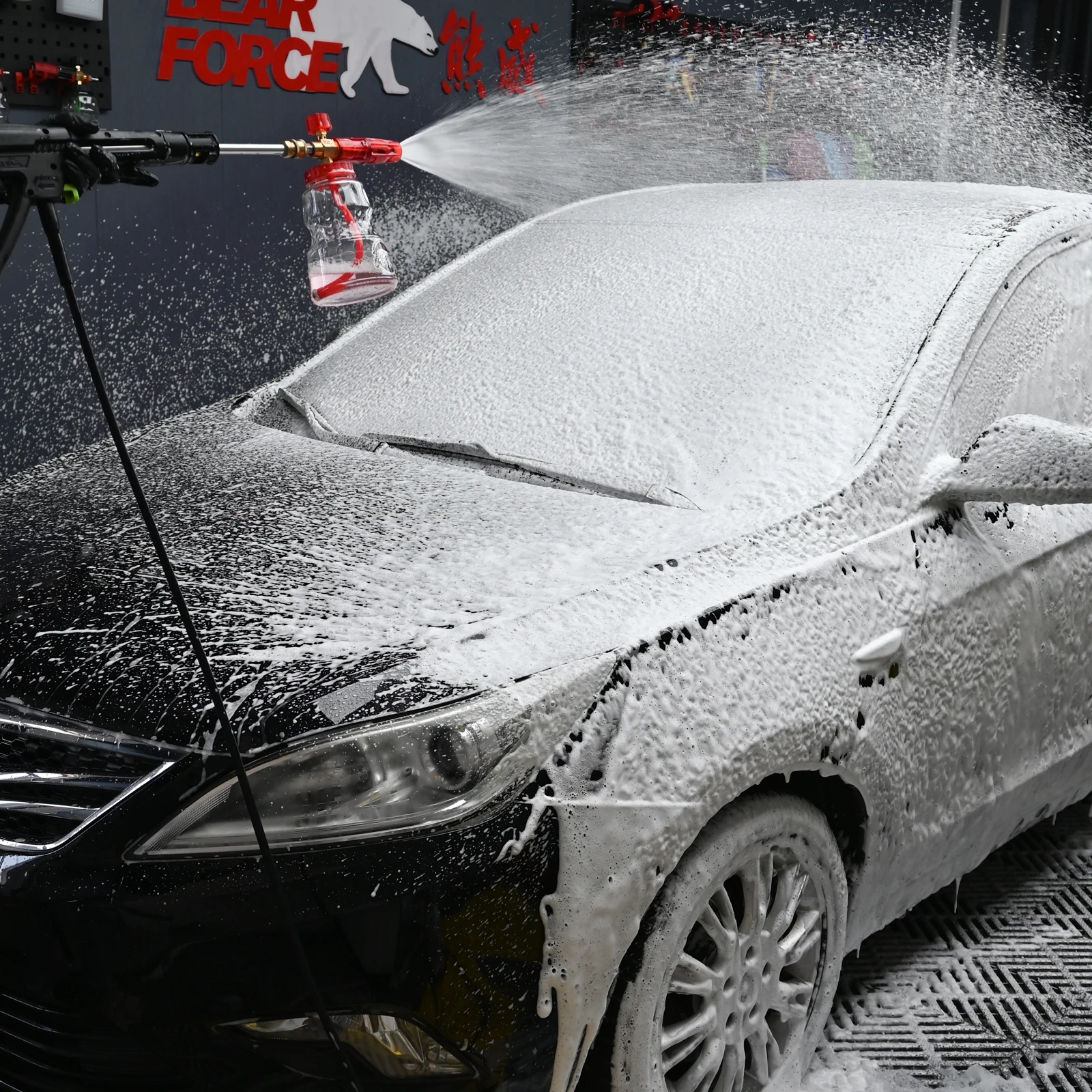 Pressure Washer Brass Snow Foam Lance Foam Nozzle Car Wash Foam Maker for Karcher Elitech Bort AR Bosch Pressure Washer 6