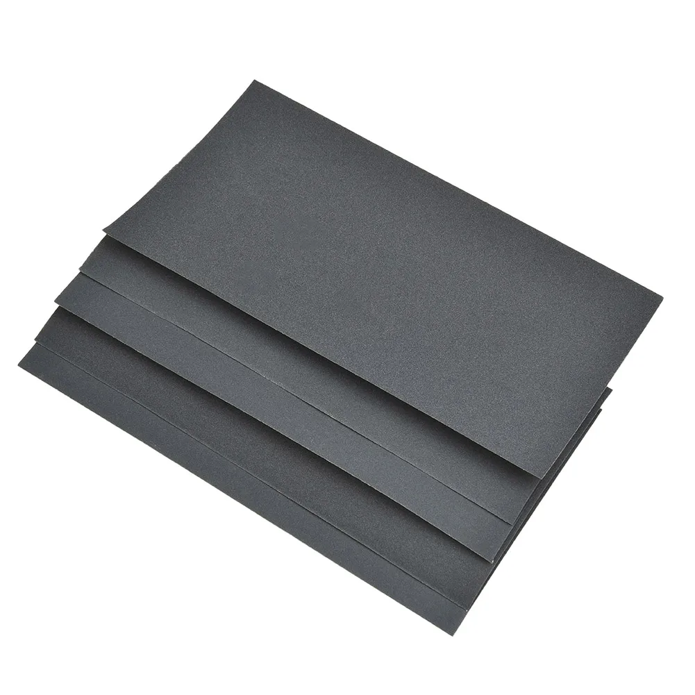 15pcs Sandpaper Tools Silicon Carbide Dry And Wet Grinding Polishing for Glass Wood Car Body Sanding Rust Removal