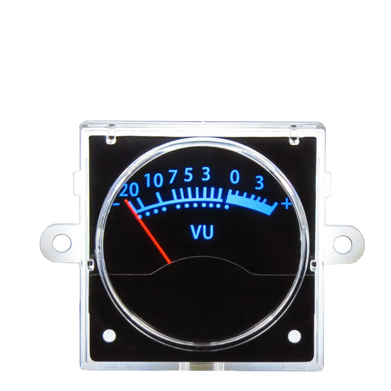 Vu Meter Misuratore Di Livello Amplificatore Di Potenza Testa Del Misuratore Con Retroilluminazione A Led Con Trasmissione Della Luce Di Smorzamento A