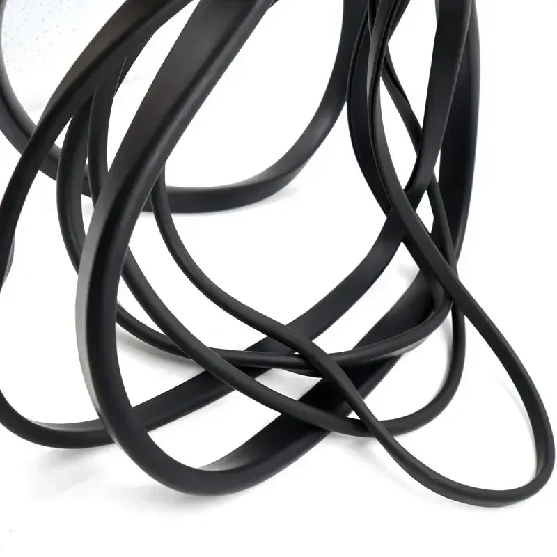 Black Rubber Edge Strip U Section Anti Oil Seal Edge Shield Encloser Inner Width 0.5-10mm High 5-15mm 1/5M,sealing strip,rubber seal strip