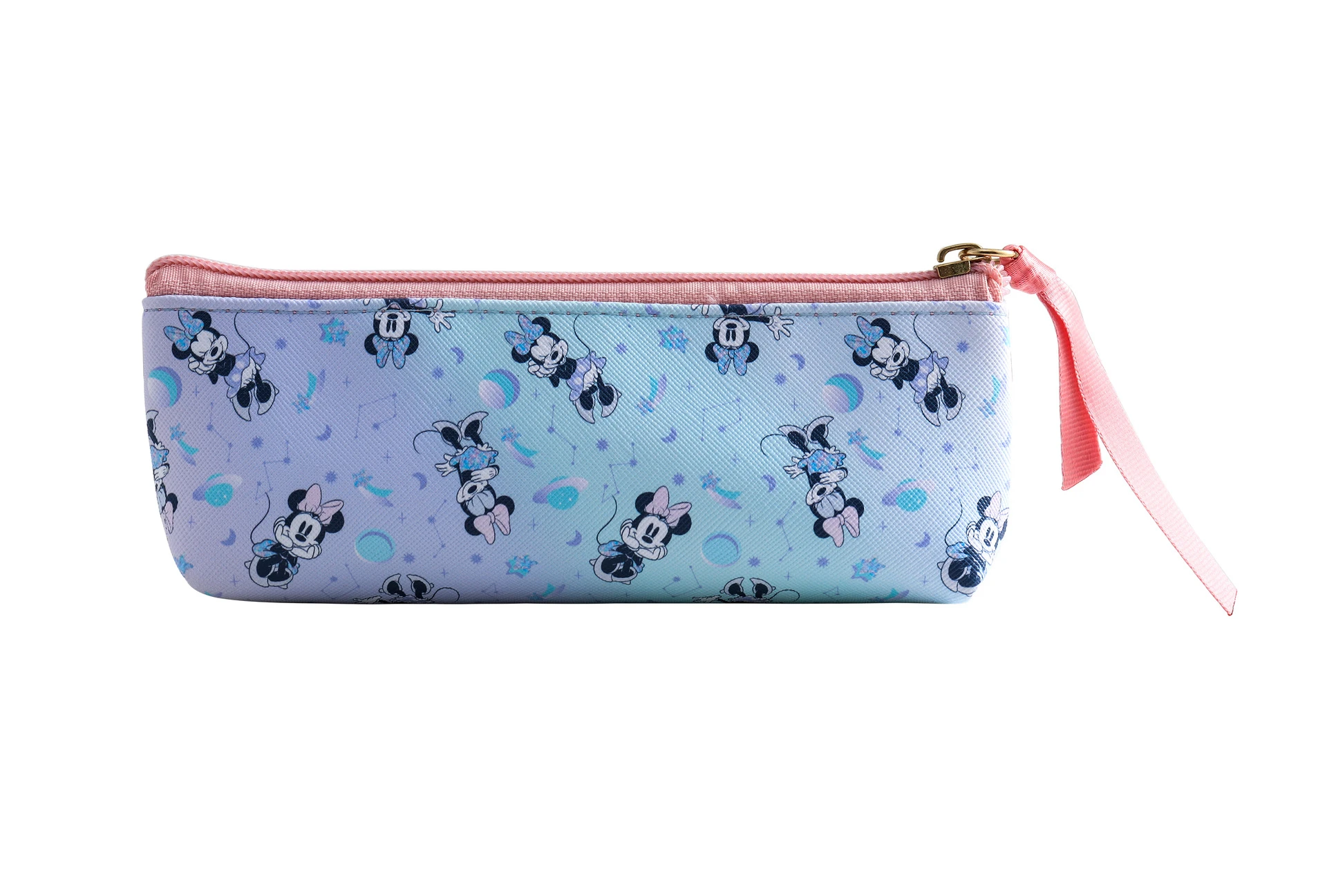 Bolsa de lápices Mickey y Minnie de Disney, estuche neutro para bolígrafos de estudiantes, caja de papelería Simple y bonita, bolsa de papelería| | - AliExpress