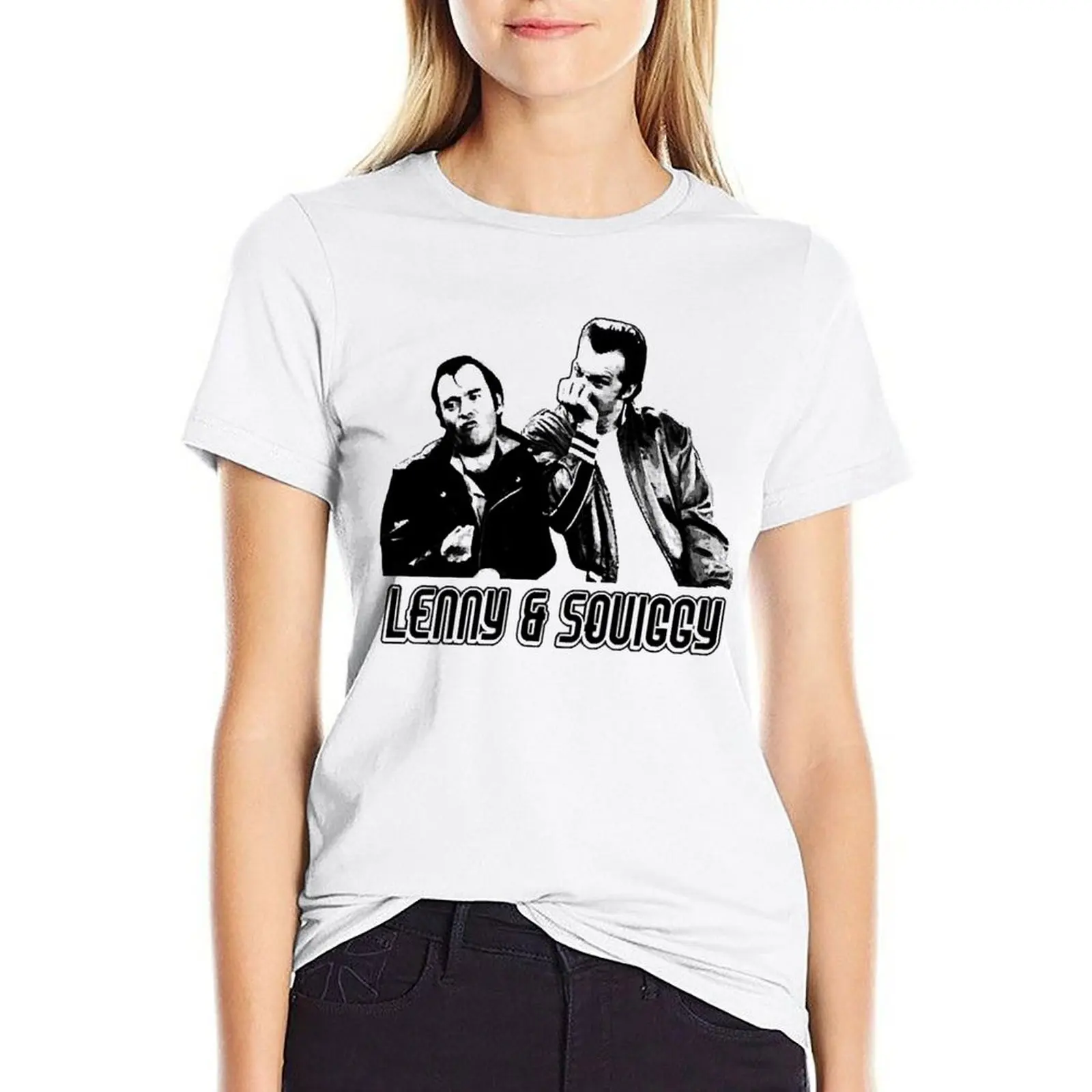 

Reward Lenny And Squiggy Awesome For Music Fans T-shirt Aesthetic clothing hippie clothes cotton t shirts Women