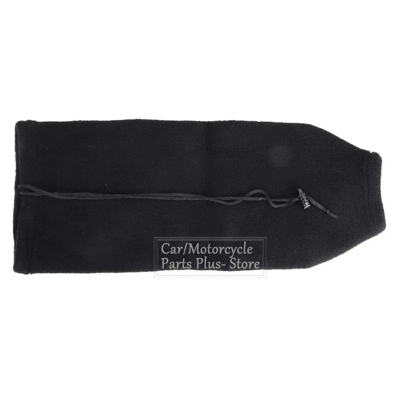 Black Velvet Boat Fender Covers Anti-UV Salt Protection Sun Snow Ice Frost Protector For Marine Bumper Boat Yacht Sailing