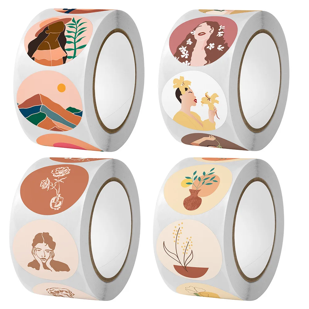 Рисунок 4 - Наклейки в стиле ретро