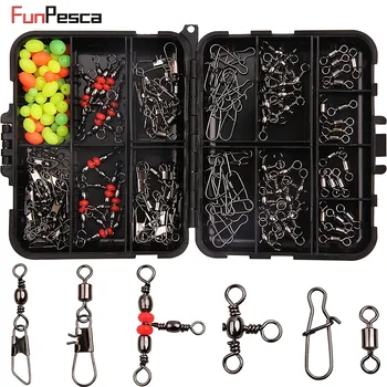 140pc Fishing Swivel Snap Kit 2
