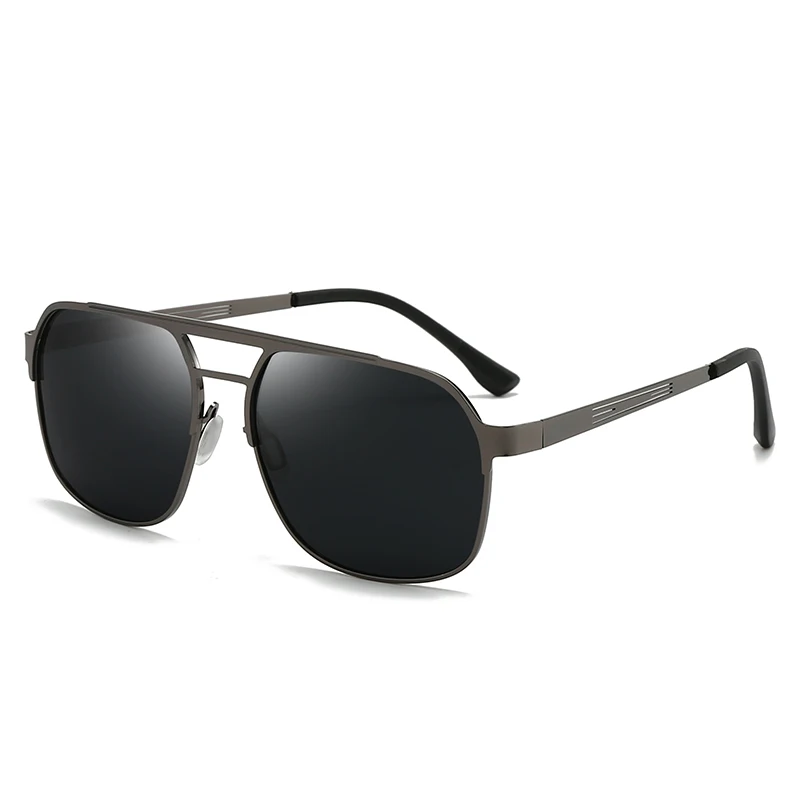 New Glasses Men's Polarized Sunglasses Retro Square Sunglasses Driver's Mirror 5148
