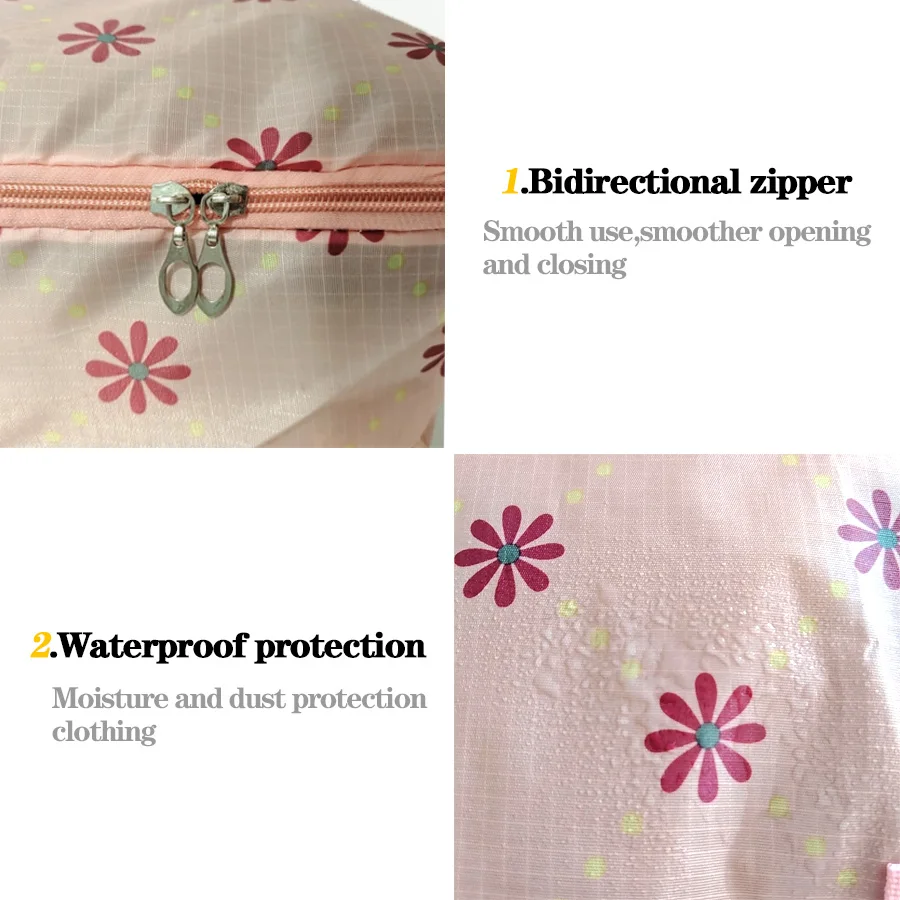 Quilt storage bag moving packing bag Oxford Butt large dustproof and waterproof storage bag 5