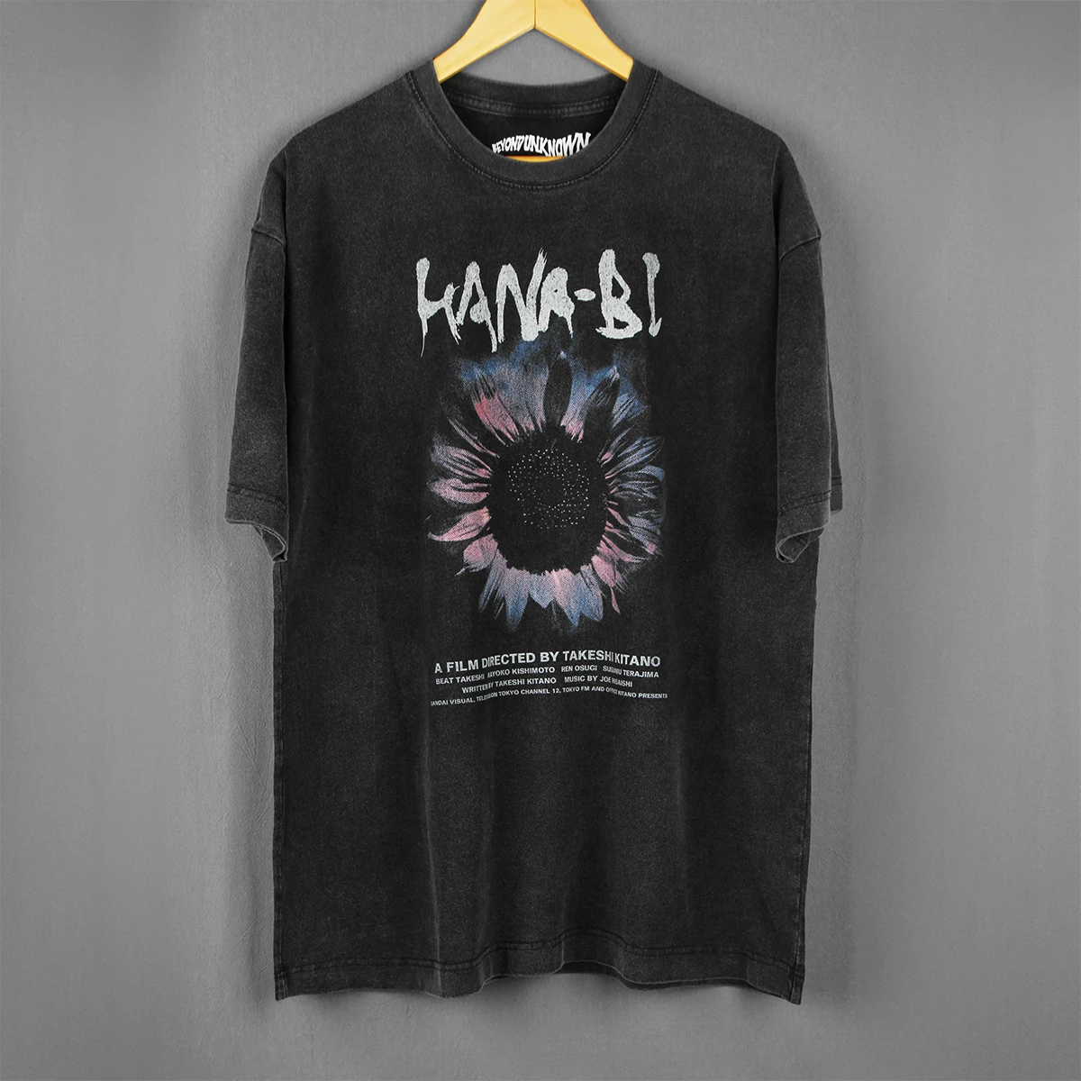 花火Tシャツ 花火 日本映画 キタノタケシ ソナチネ 海のシーン 夏 綿T