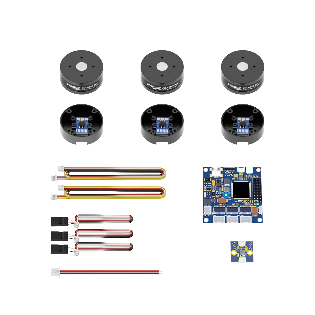 

iFlight iPower GM2804 Gimbal Motor Turntable Airborne UAV pod motor Encoder Combo Set W/ AS5048A Encoder /Alexmos 32BIT BGC set