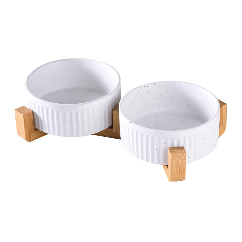 double white bowl