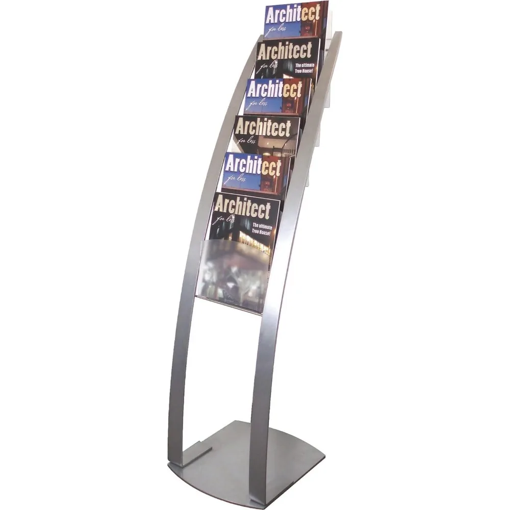 

Literature Floor Stand, 6 Compartments, 13-Inch X16-1