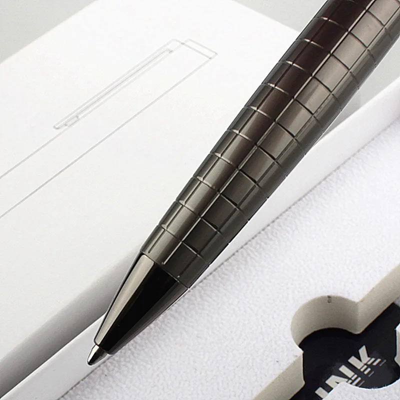Classic Design Business Men Luxury Metal Ballpoint Pen Signature Writing Gift Pen