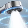 New 4 Modes Shower Head High Pressure Showerhead with Stop Button Filter Water Massage Shower Head Bathroom Accessories 4