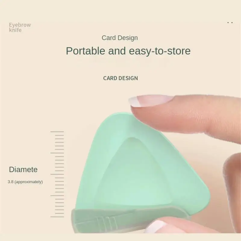Portable Eyebrow Trimmer Face Razor Knife Eye Brow Blades Shaping Makeup Tools Facial Body Hair Removal Scraper Shaver Cosmetic