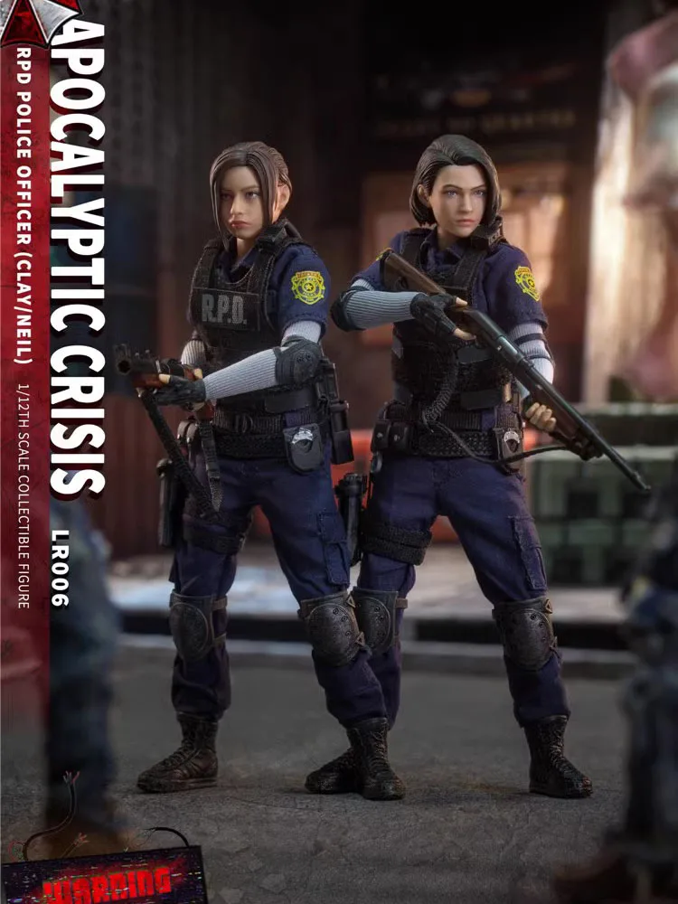 BROTOYS 1/12 LR006 クレア ジル BROTOYS LR006 1/12 Jill Clair Cool Girl Action Figure