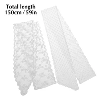 Ceinture en dentelle douce pour femmes, nœud papillon élastique, style bohème, chaîne de pull, joint de taille, accessoires de décoration pour le corps 6