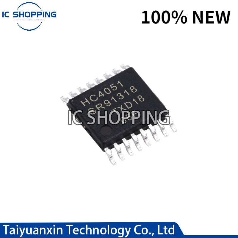 10PCS~100PCS New Original 74HC4051 TSSOP16 74HC4051PW HC4051 Analog ...