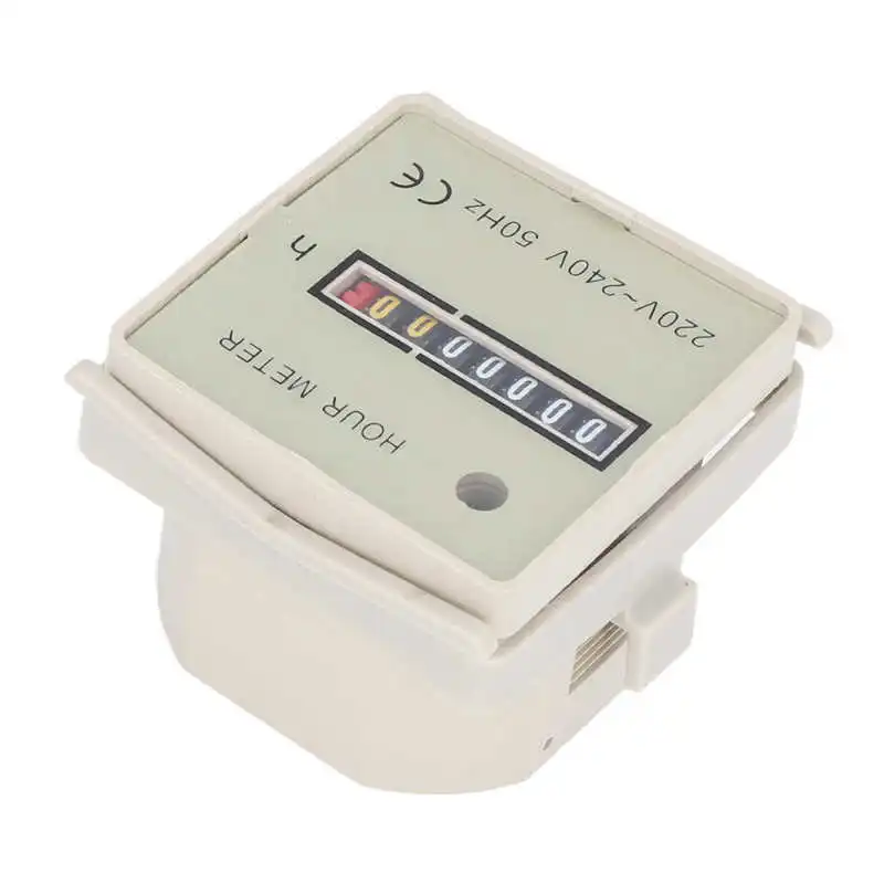 

Digital Timer Hour Meter Industrial Timer High Accuracy Electric Time Counter 0-99999H59M AC 220-240V