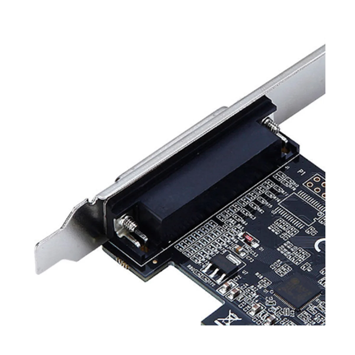 High Quality Parallel Port DB25 25Pin Pcie Riser Card LPT Printer To PCI-E Express Card Converter Adapter AX99100