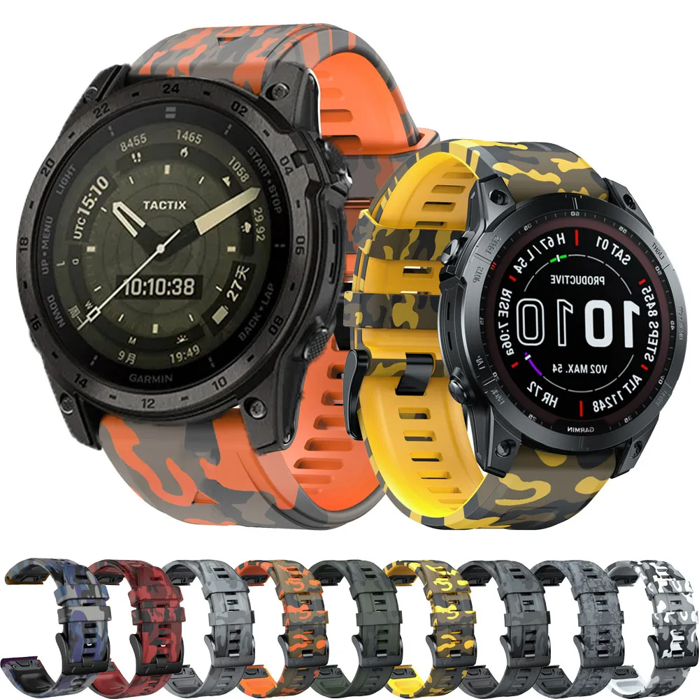 

Ремешок силиконовый для наручных часов Garmin Epix Pro 51 мм/Enduro/Fenix 6X 6 Pro 7 7X 5 5X 22 26 мм