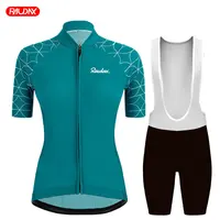 2023 Women's Summer Cycling Jersey Suit Breathable Quick-Dry Mountain Bike Road Riding Clothes Anti-UV Maillot Ciclismo Mujer 1