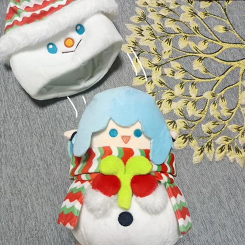 

Stuffed 20cm Final Fantasy XIV Snowman Haurchefant Greystone FF14 Anime Cotton Doll Toys for Children Adults Collectible Gifts