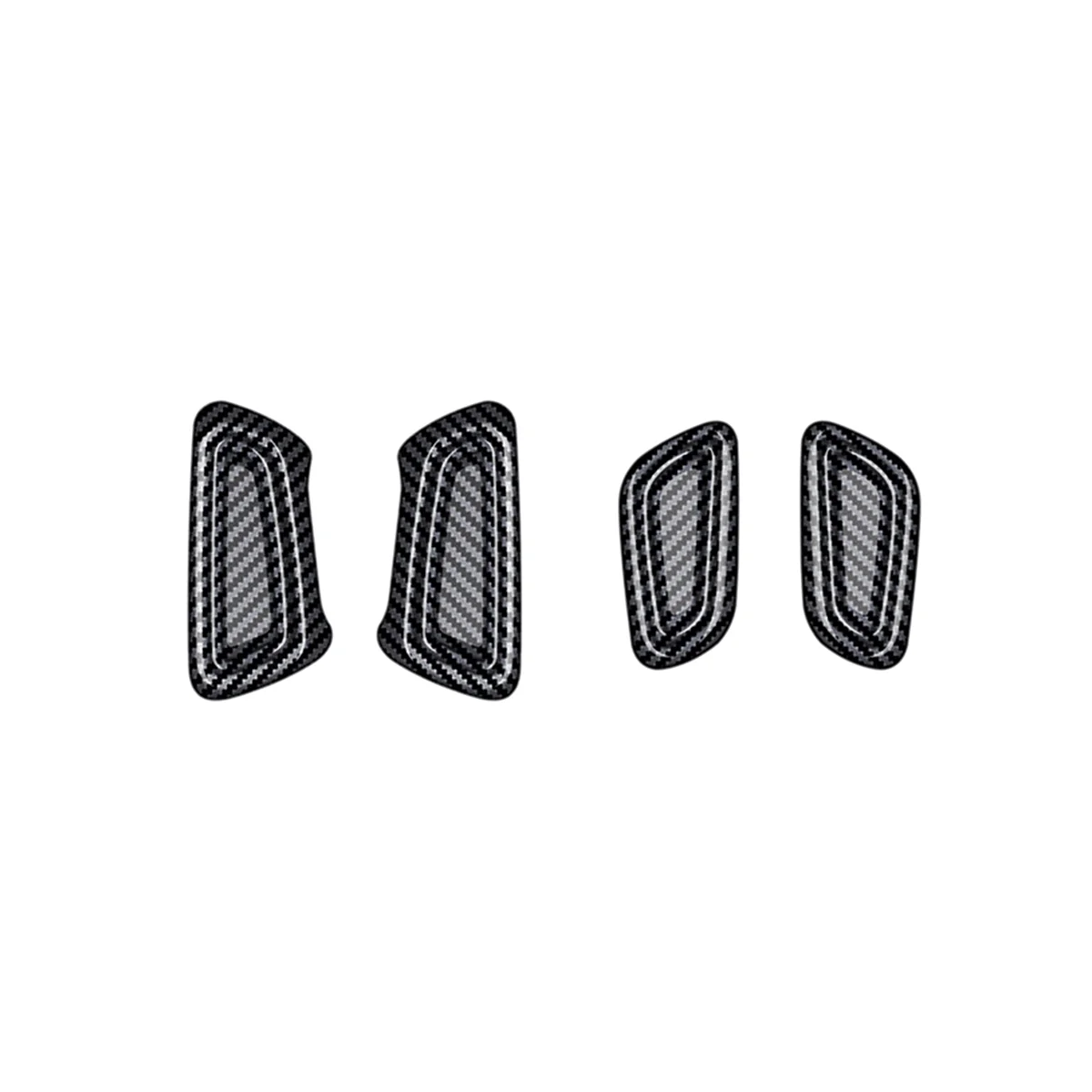 

Каркас для кнопки сиденья автомобиля из углеродного волокна, аксессуары для внутренней отделки для Toyota Alphard 40 серии 2023 +