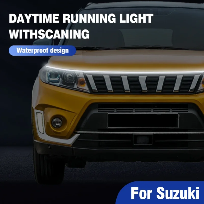 Autokoplampen Voor Suzuki Voor Grand Voor Vitara Voor Swift Voor Jimny Voor Ignis H11 Mistlamp Harnas Bedrading Socket Draad Schakelaar Met LED Indicator OP Relais Koplamp montage