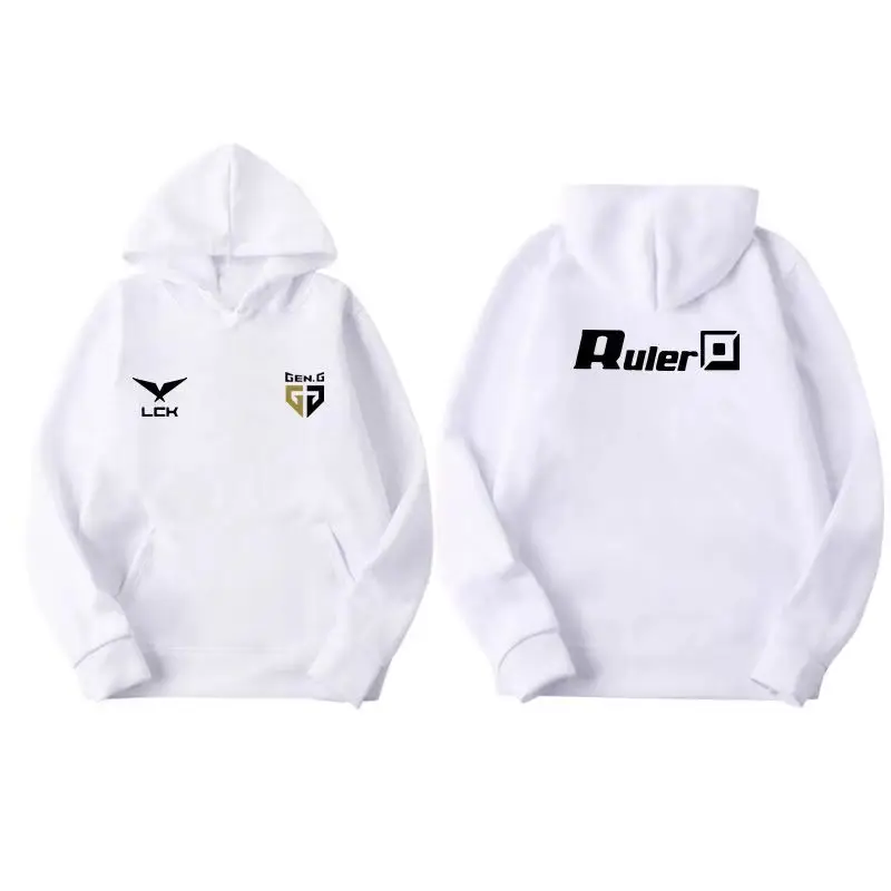 GEN.G Team Game Uniforms World Finals Baseball Uniform Jacket Game LOL World Competition Players Hoodies