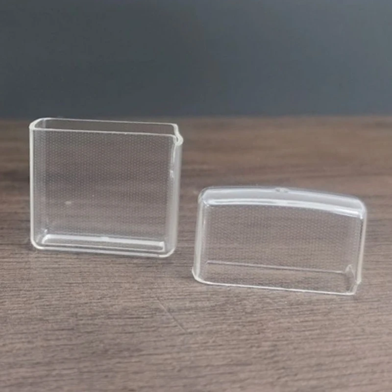Transparent TPU Soft Protective Shell for Zippo Regular Size Lighter Anti Scratch Drop Protect Paint Outer Case Accessory