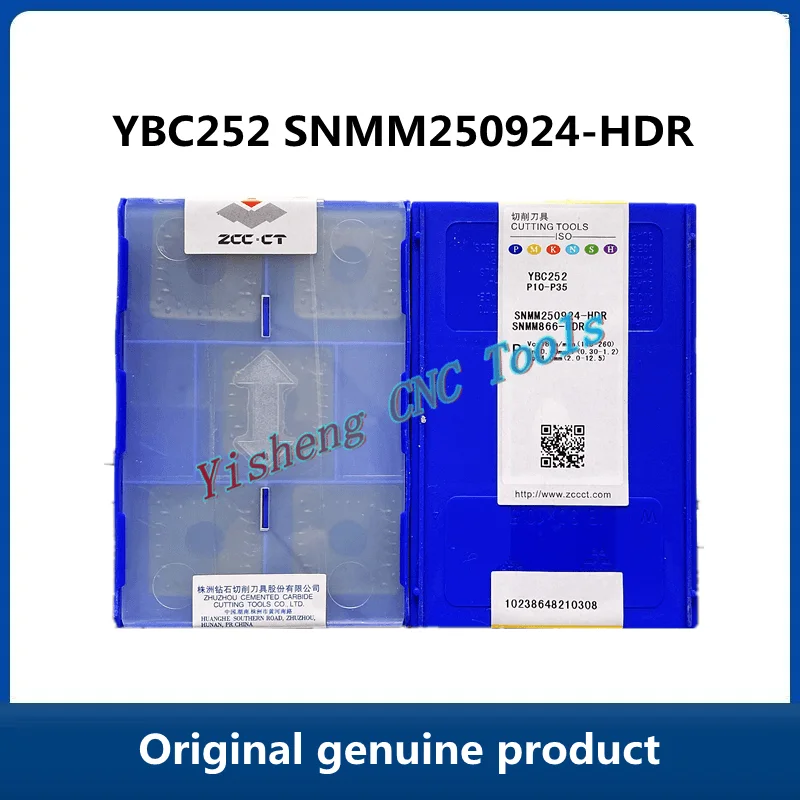 

Бесплатная доставка оригинальный ZCC CT SNMM SNMM250924-HDR YBC252 токарный инструмент CNC карбидная вставка обработка стали 5 шт.