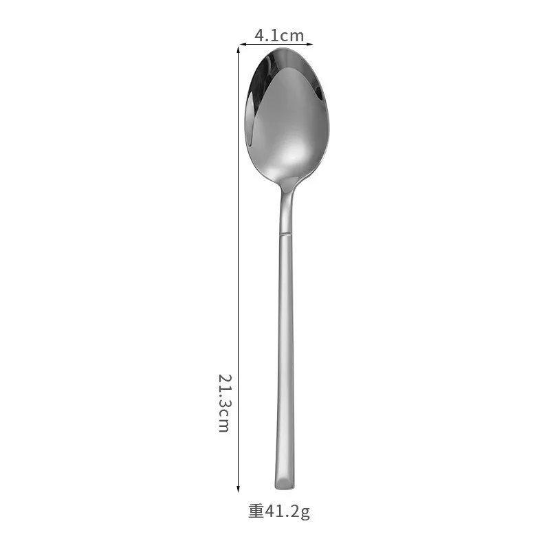 2-Piece Extendable Fork &Spoon Set - Stainless Steel Telescopic Utensils (25.3 Inch) for Camping, BBQ, Fruit & Dessert,Portable