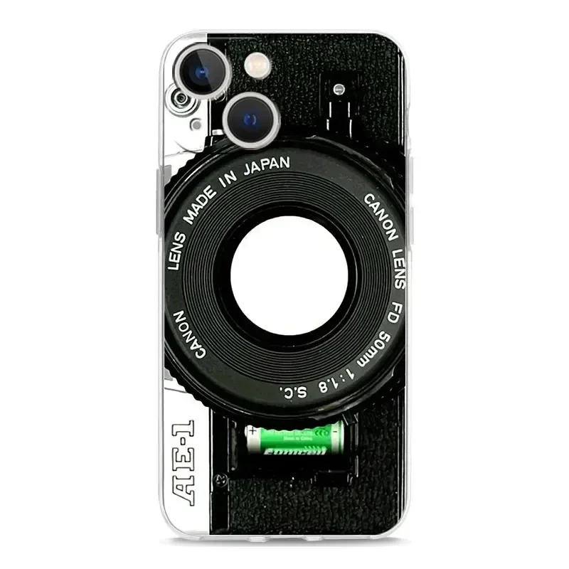 Retro Tape Camera Style Shockproof Phone Case