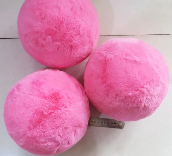 Factory Hot Sale New Big Size Soft DIY 20cm 7.87inch Poms Ball Faux Fur Balls Fluffy Pom Pom for Decoration