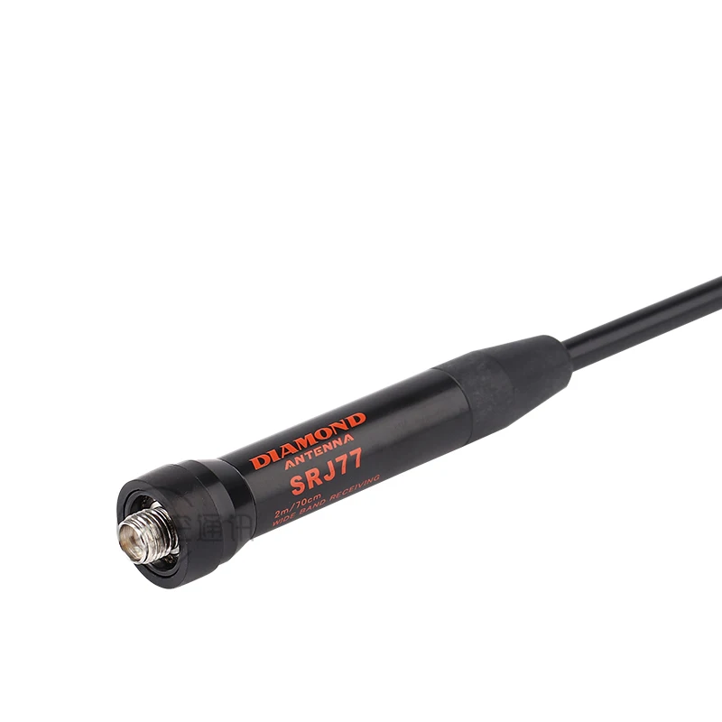 Antenne longue en diamant, SRJ77, UV, double segment, portable, perforé, doux, SRJ77CA, mise à niveau 45cm