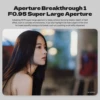 Brightin Star 50mm F0.95 MF APS-C Portrait Lens For Fuji X Canon EFM EOS-M R Nikon Z M4/3 Sony E Mount Camera 5