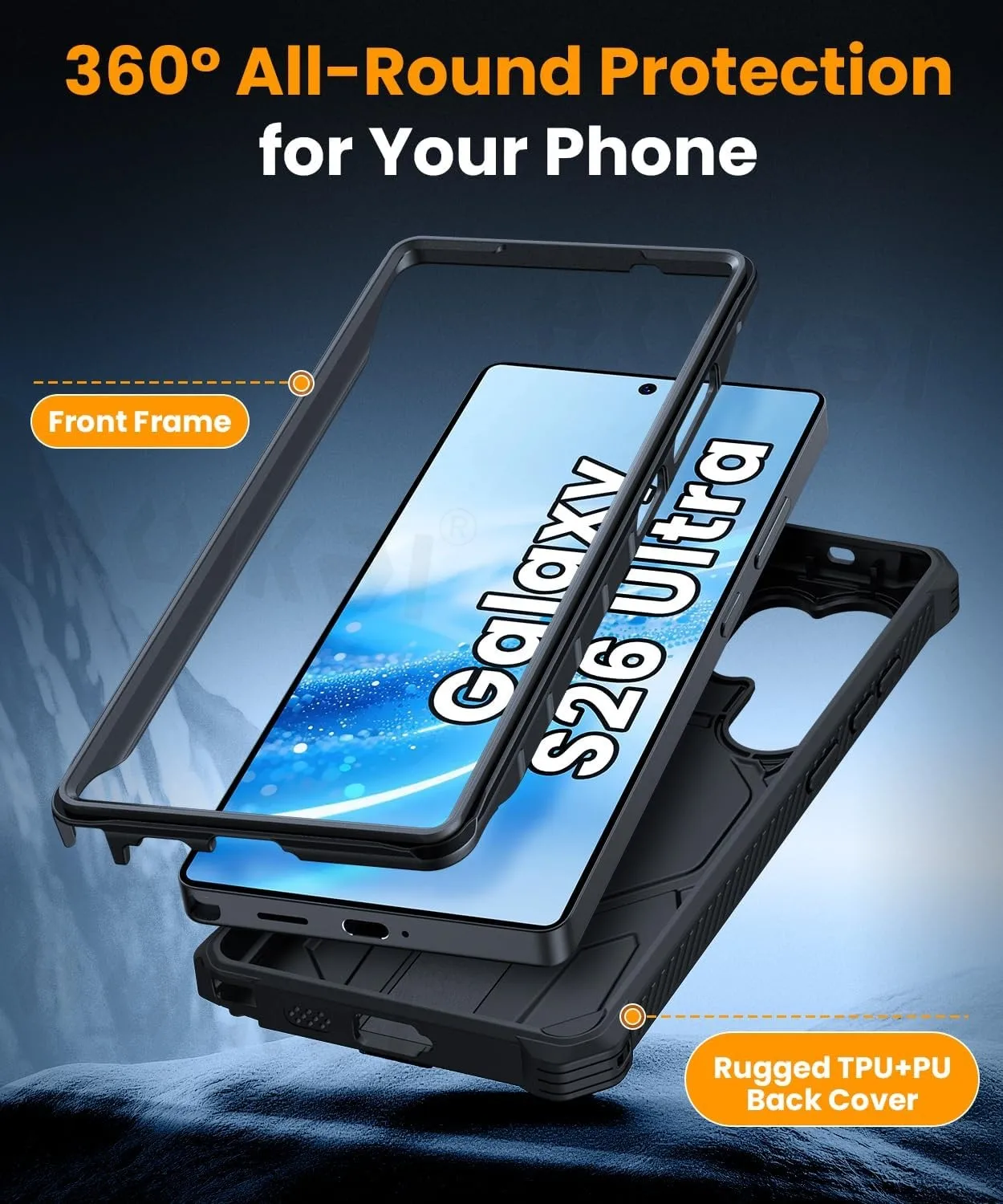 Enhanced Magnetic Shockproof Protective Case - Military Grade Protection