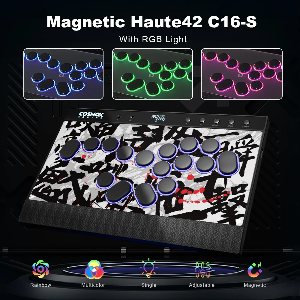 Haute42 Magnetic C16-S Leverless Hitbox Controller All-Button