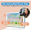 French English Bilingual Learning Tablet Toy Learn Alphabet ABC Numbers Words Spelling| Interactive Educational Toys for Kids 5