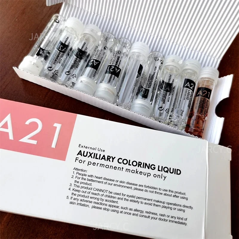 

10 шт., Перманентный макияж, безболезненное средство для микроблейдинга, микроблейдинга, бровей, губ, макияж, Перманентный макияж, чернила