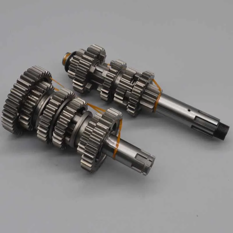 LONCIN RE250 engine 6gear main countshaft gear axle LC166FMM LX250 LX166FMM ATV Quad 250cc Chinese Motorcycle Engine motorcycle engine