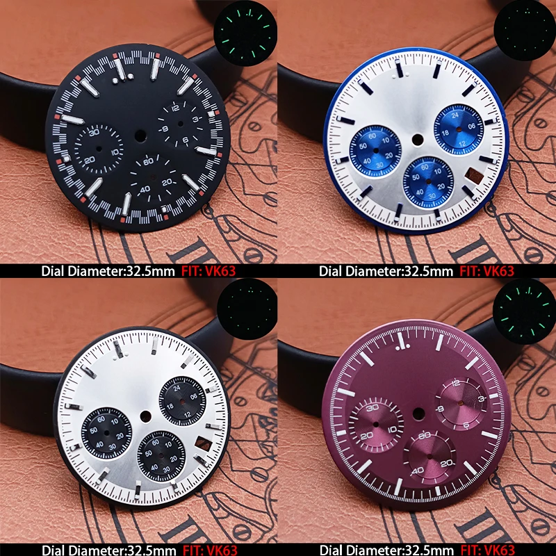Cadran Vintage Universal Genève - 30.3mm - Pièce Détachée Pour Polerouter - Automatique