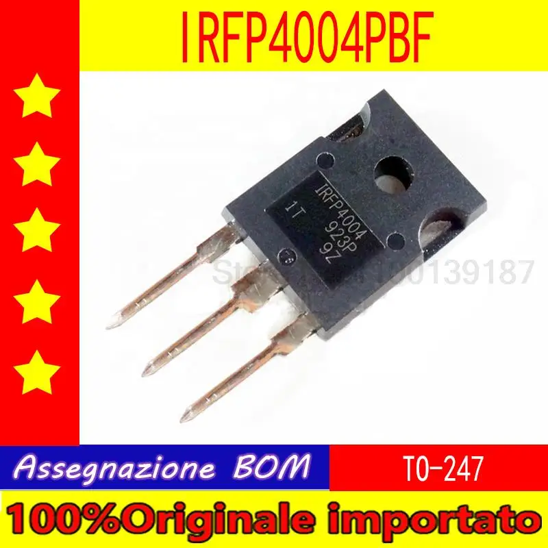 

10pcs/lot IRFP4004PBF IRFP4004 TO-247 field effect tube 195A 40V