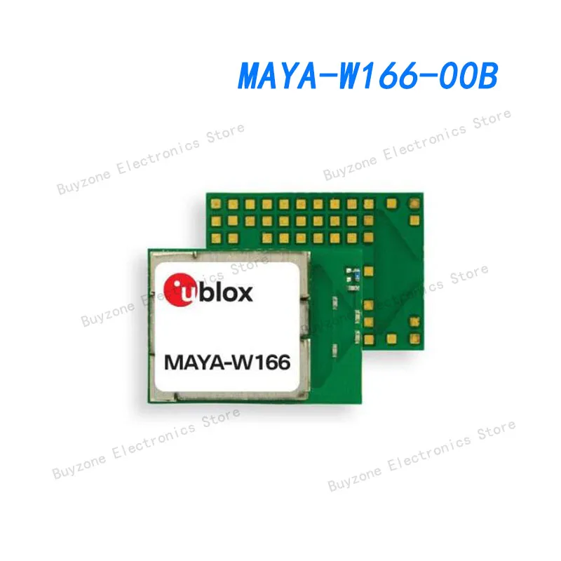 

MAYA-W166-00B WiFi 802.11a/b/g/n, Bluetooth v5.2 +EDR, Class 1 and 2 Transceiver Module 2.4GHz, 5GHz PCB Trace Surface Mount