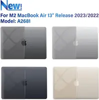 Laptop protective case suitable for MacBook Air 13 inch Case M3 A3113 M2 A2681, Hardshell Case  for Mac Air 13.6, Crystal Clear - Image 3