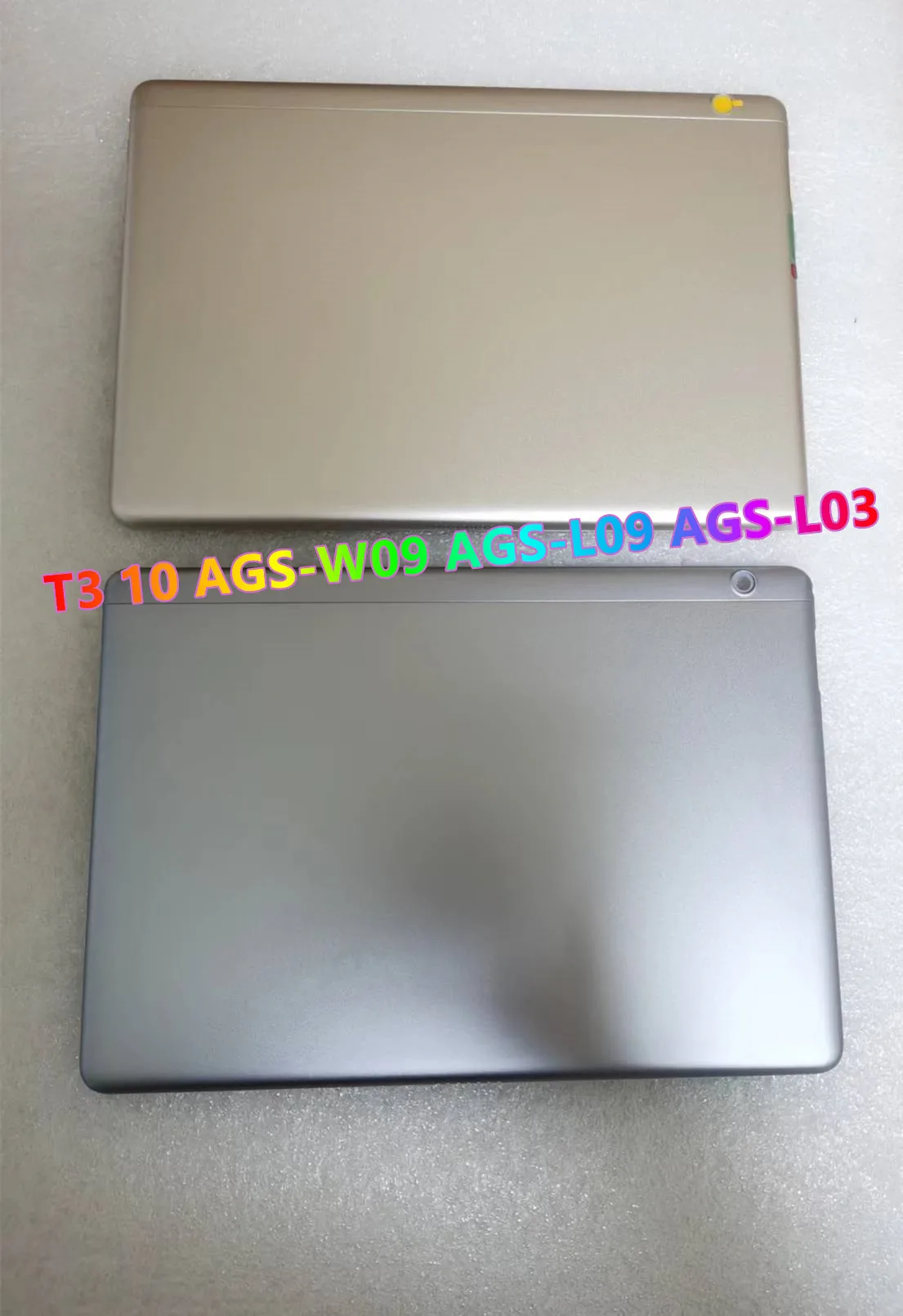 For Huawei MediaPad T3 10 AGS-W09 AGS-L09 AGS-L03 Back Battery Cover Door Housing Case Rear Cover Shell Plate Replacement Parts