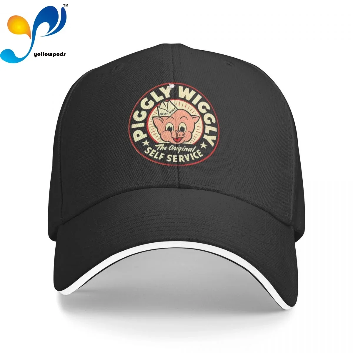 

Unisex Cotton Cap For Women Men Piggly Wiggly Fashion Baseball Cap Adjustable Outdoor Streetwear Hat