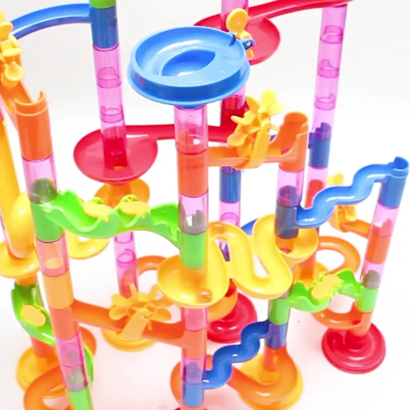 Children Maze Unisex Interesting Funny Color Distinction Birthday Gift Track Building Blocks 109 Creative Children Toys